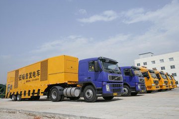 乌拉特中发电车租赁-发电机组散热器铜质与铝质哪个散热好?